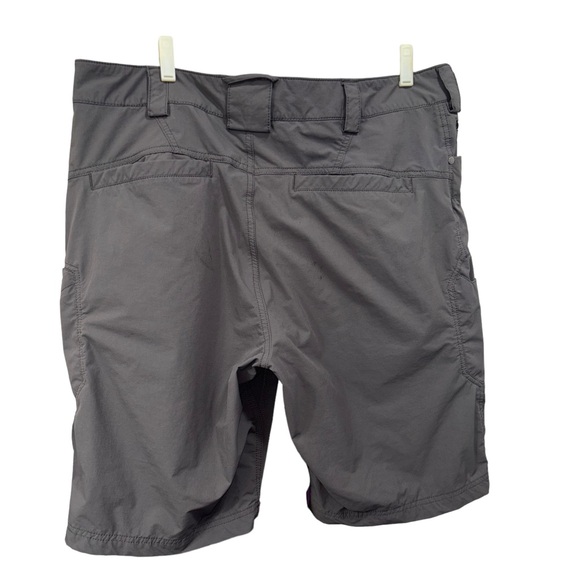 Truewerk Mens 38 Shorts T1 Werk Shorts Tech Stretch 10.5” Inseam Zip Pocket Gray - Picture 3 of 16